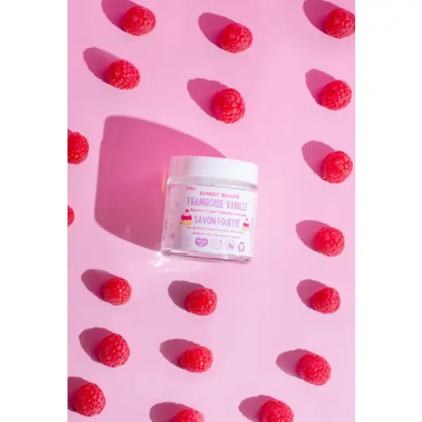 Savon fouetté Famboise & Vanille - 200ml