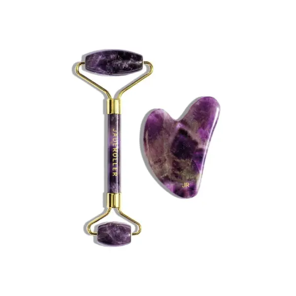 Duo Roll On & Gua Sha - Améthyste