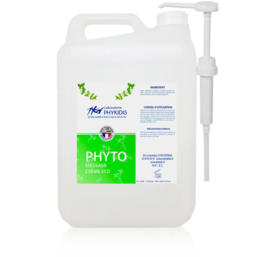Phyto massage Crème Eco parfum CF - 250 ml — Laboratoire Phykidis