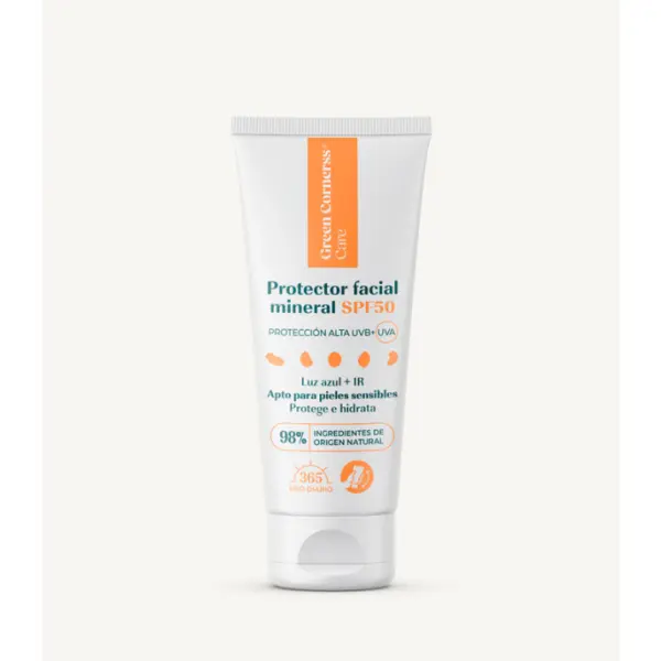 Protection solaire minérale SPF50 pour peaux sensibles