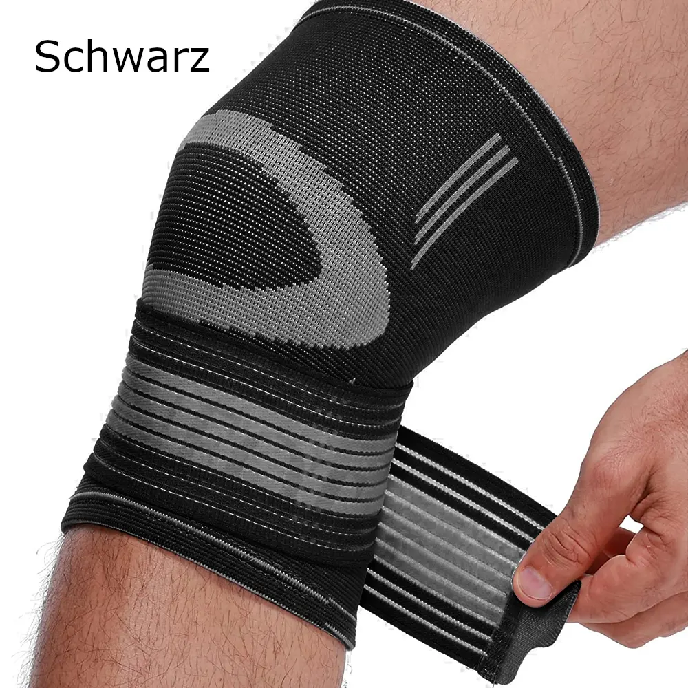 Kniebandage G Train - Schwarz - XXL / 3 XL — BandagenPlus