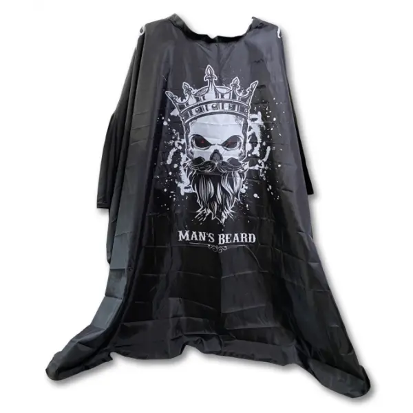 Cape pour barbe & coiffure - Skull Cape