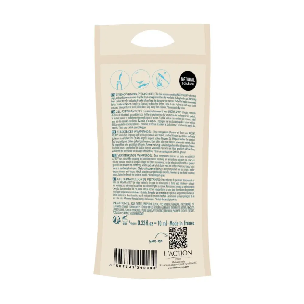 Gel Fortifiant - Cils - Bleuet — L'Action Paris