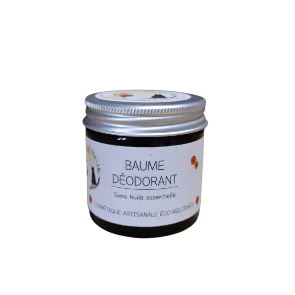 Baume Déodorant Sans Huiles Essentielles