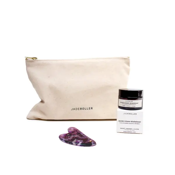 Trousse Routine Gua Sha & Baume - Améthyste