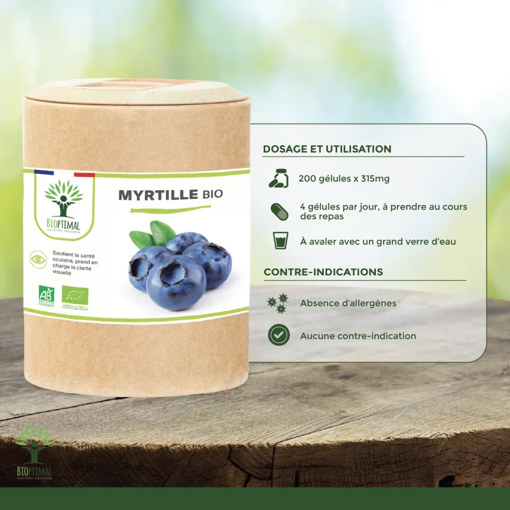 Myrtille bio - 200 — BIOPTIMAL