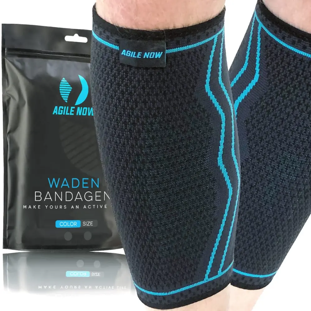 Wadenbandage Blau — Agile Now