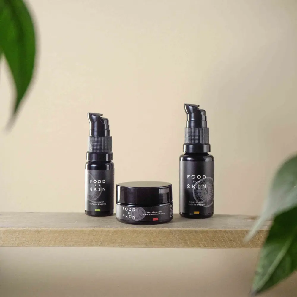 Probierset Avocado - Sehr Pflegend - Cleanser, Cream, Serum — Food for Skin