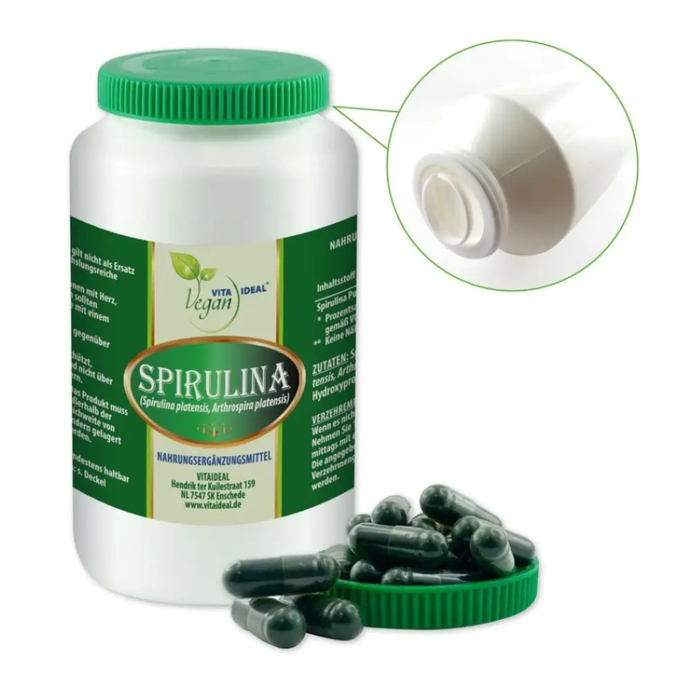 Spirulina Kapseln — Vita Ideal