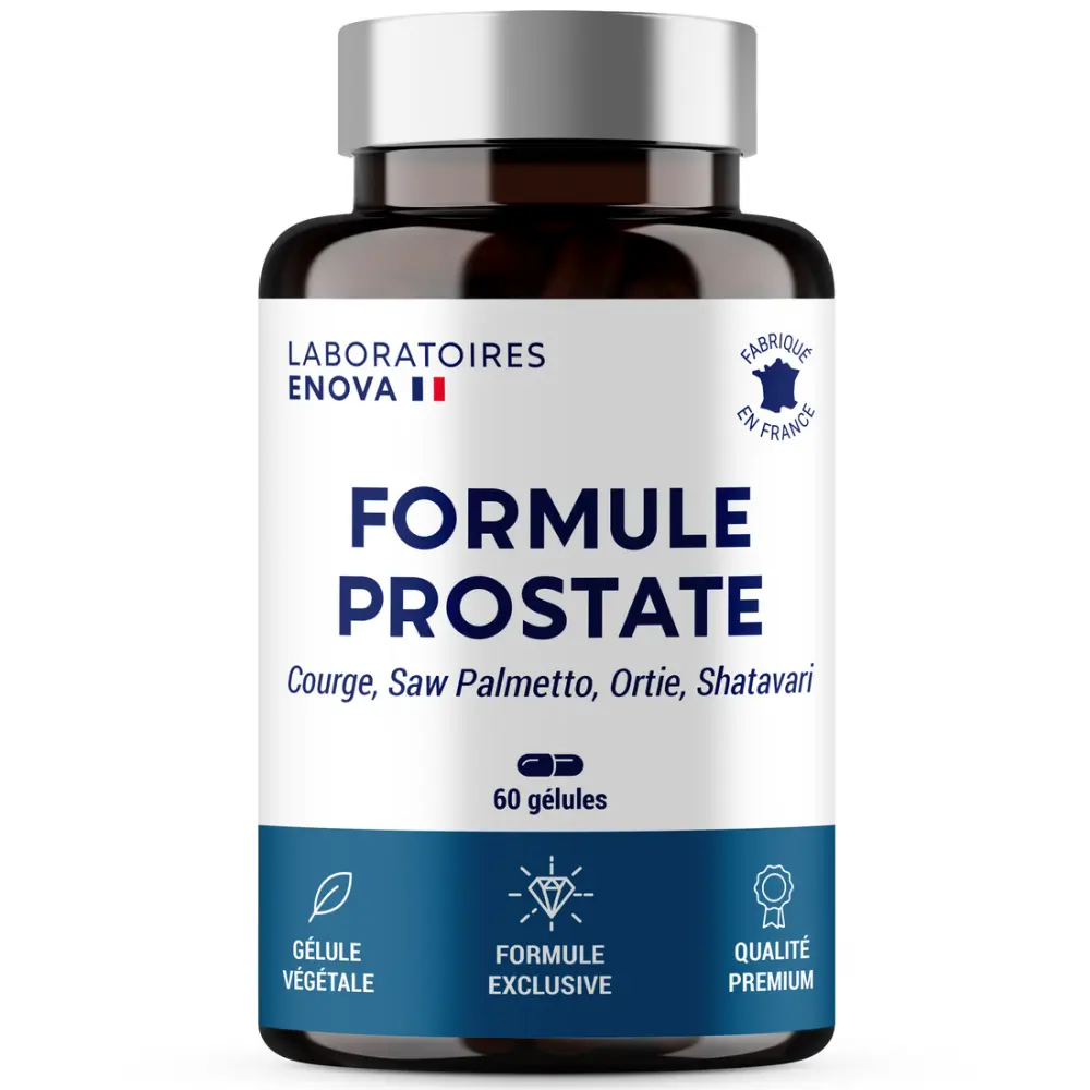 Formule Prostate - Rétention, Débit, Fréquence — Laboratoires Enova
