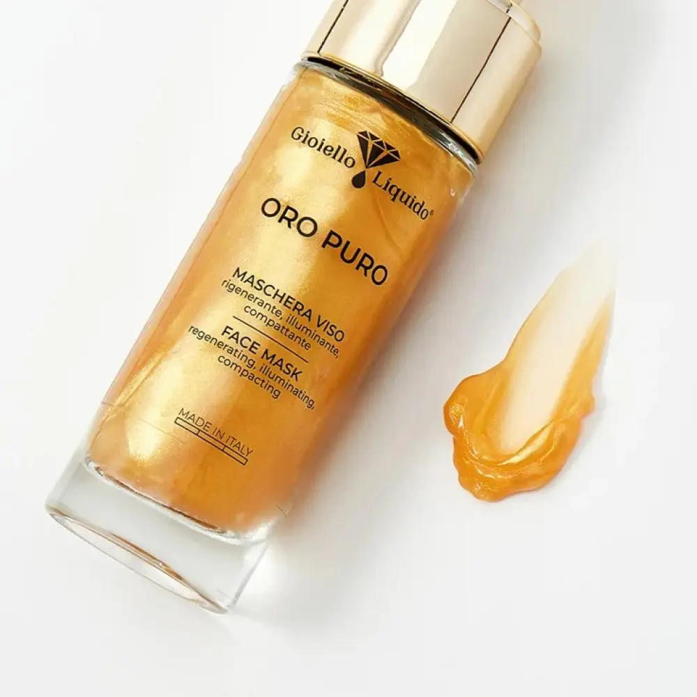 Kit de soin anti-âge Oro Puro - Sérum & masque Or Pur — Gioiello Liquido