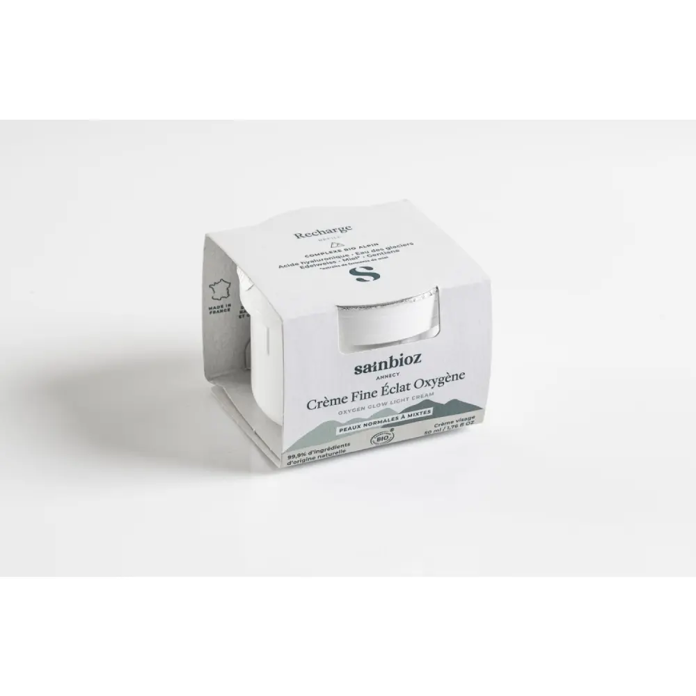Feine Creme für strahlenden Glanz Nachfüllpackung — Sainbioz