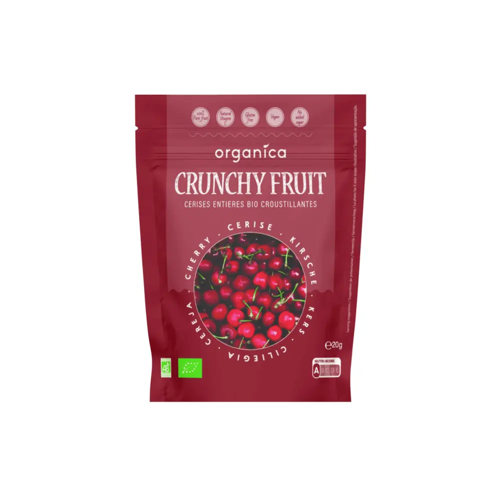 Crunchy Fruit Kirsche bio — Organica Crunchy Fruit