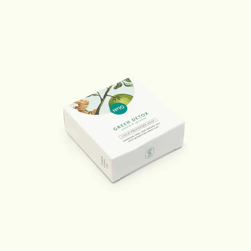N°10 Le Détoxifiant - Savon épinard & spiruline - 50 g — Savon Stories