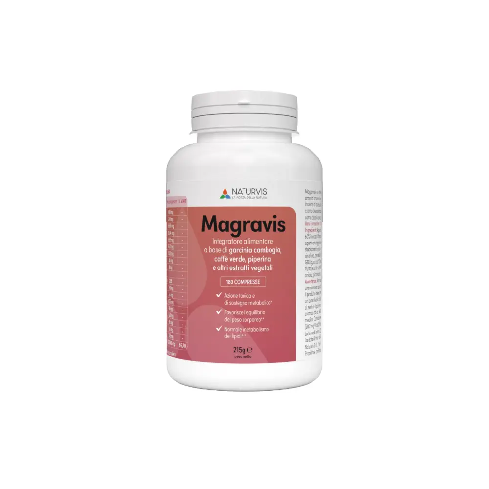 Magravis, Integratore Alimentare Estratti Vegetali — NATURVIS