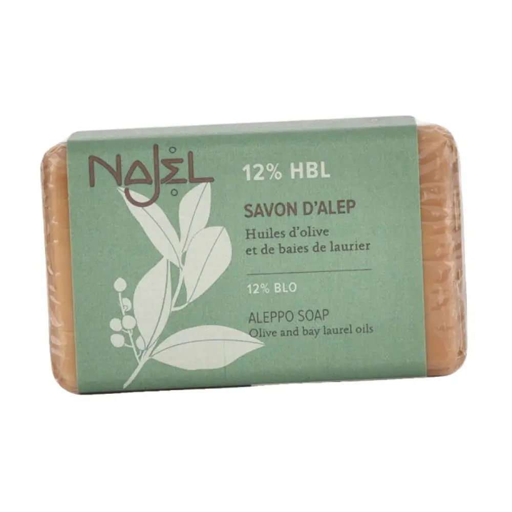 Savon d'Alep 12% laurier - 100 g — NAJEL