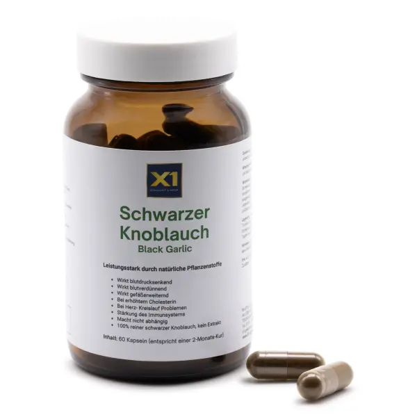Schwarzer Knoblauch Kapseln
