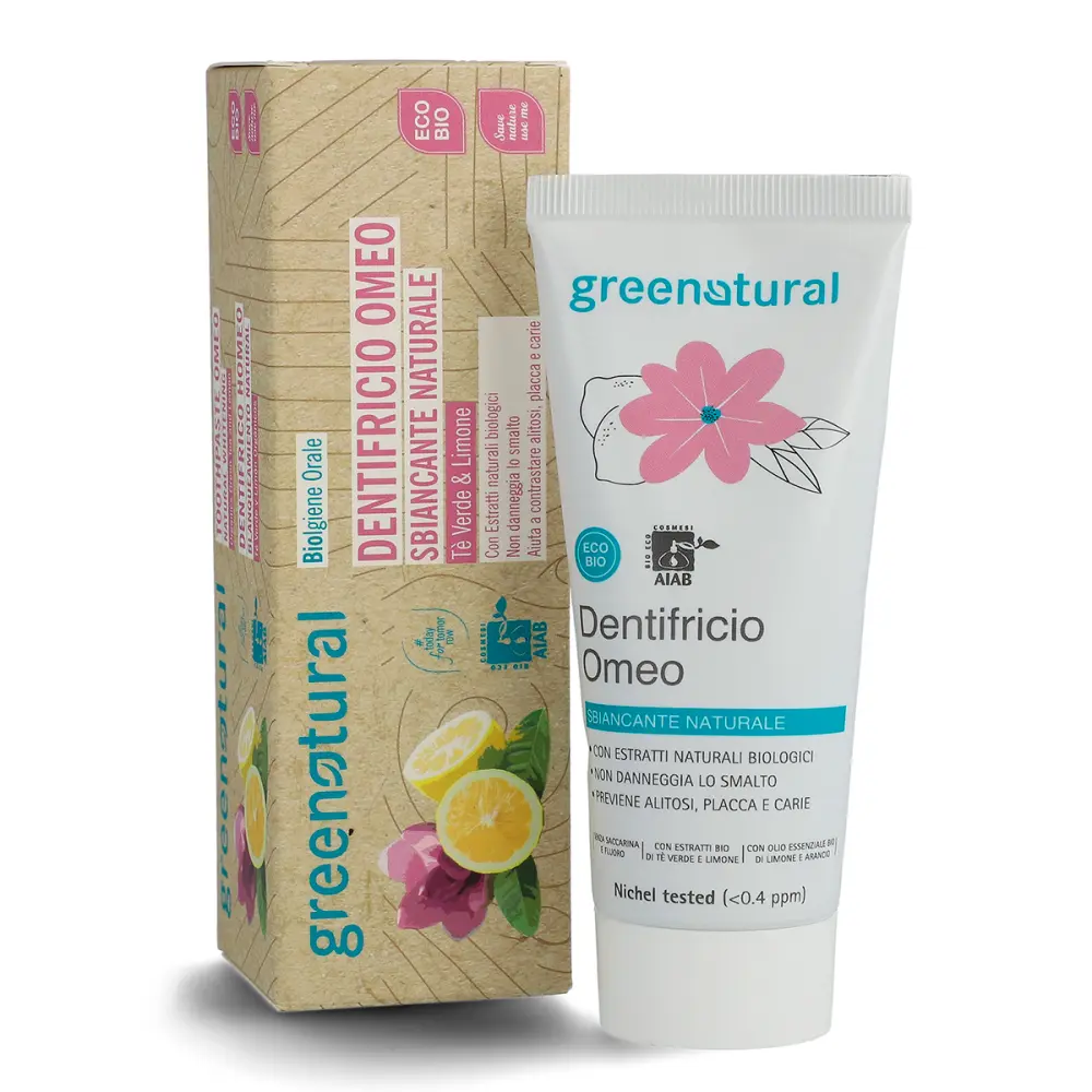 Dentifricio Omeo Sbiancante Naturale — greenatural