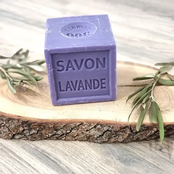 L'authentique cube Savon de Marseille - Lavande