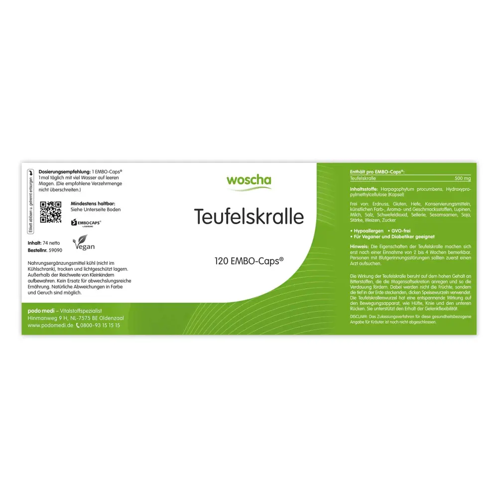 WOSCHA Teufelskralle — woscha