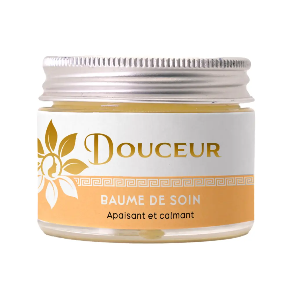 Baume de Soin Douceur – Soin apaisant pour peaux sensibles — Trésors d'une Herboriste