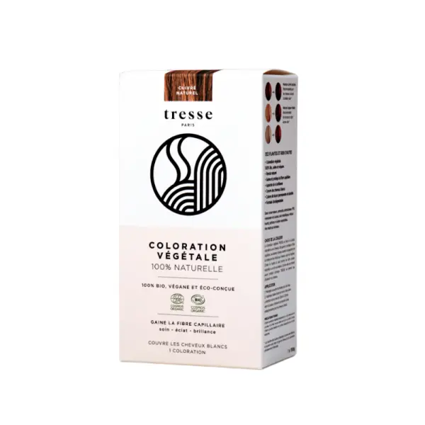 Pflanzliche Haarfarbe Naturkupfer 100% BIO - 100g