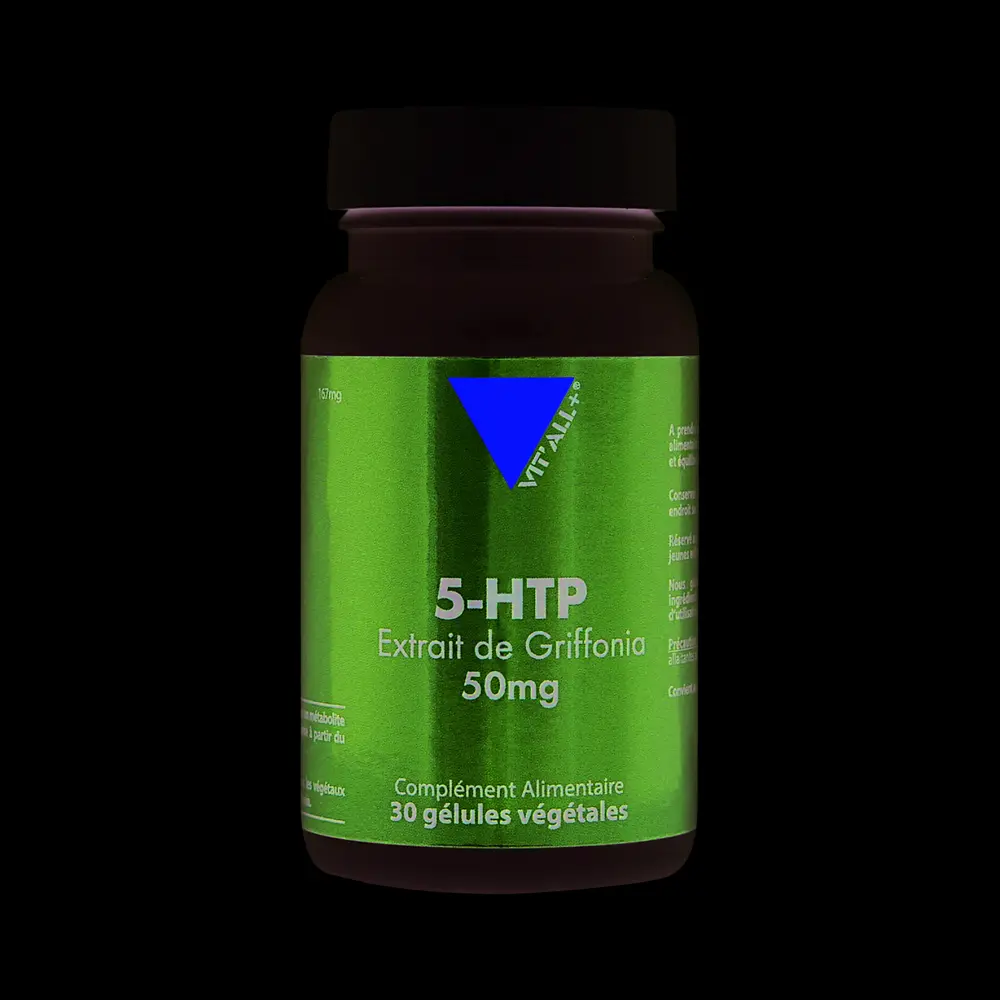 5-HTP Extrait de Griffonia 50 mg — VIT'ALL+ — VIT'ALL+