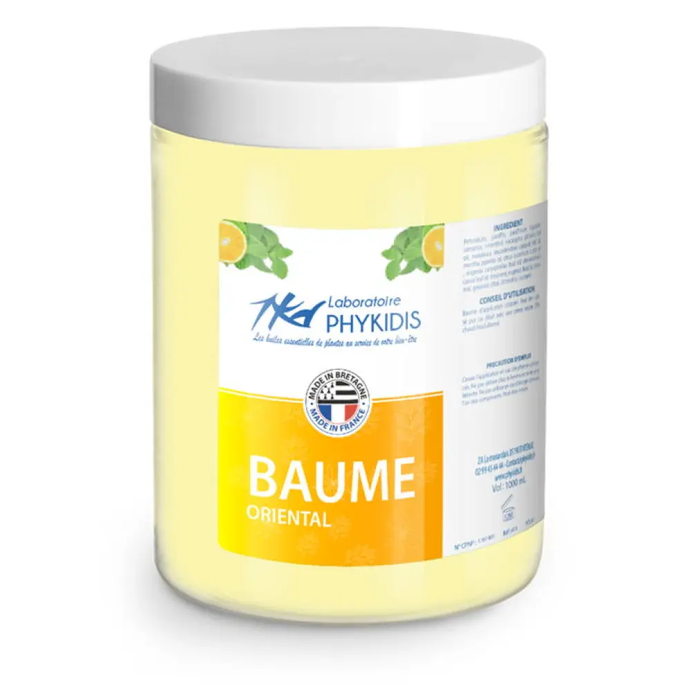 Baume de massage chaud-froid au menthol et camphre — Laboratoire Phykidis