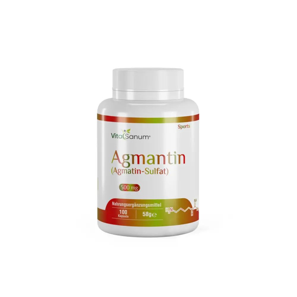 Agmatine 500 mg - 100 gélules — VitaSanum