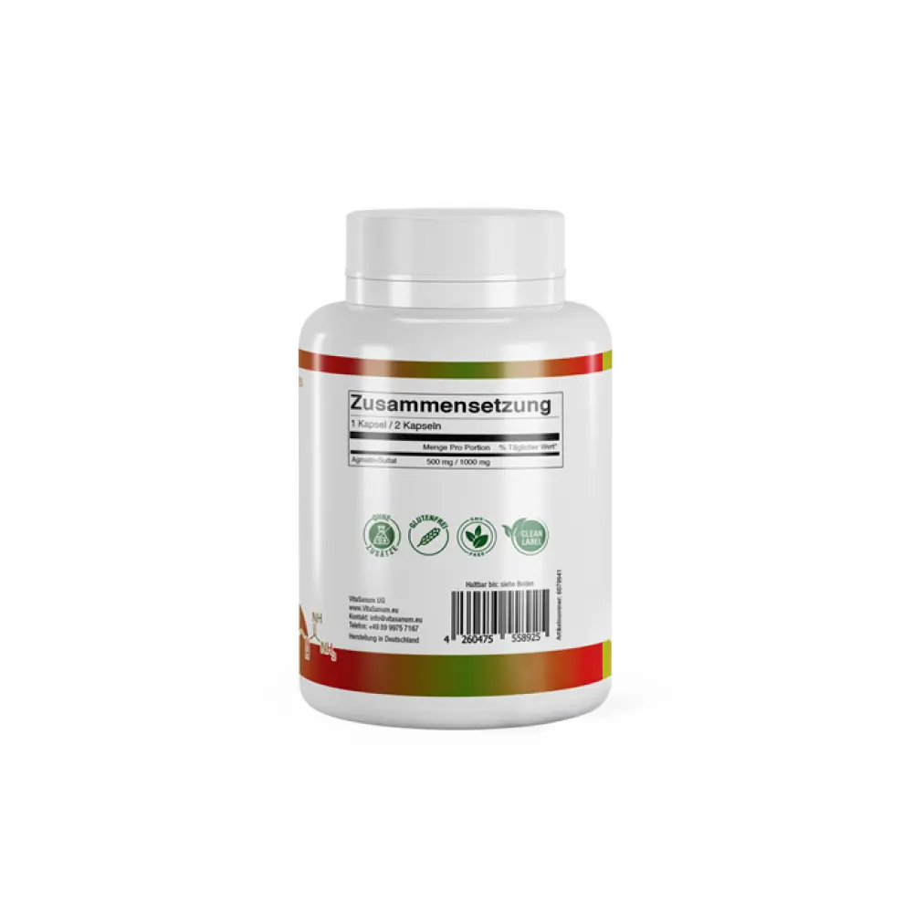 Agmatine 500 mg - 100 gélules — VitaSanum