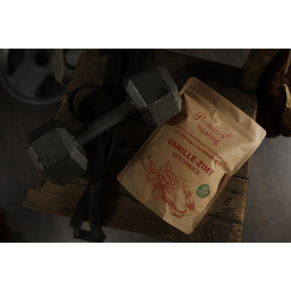 Poudre de protéine végétalienne vanille - cannelle — Pinsky & Sons