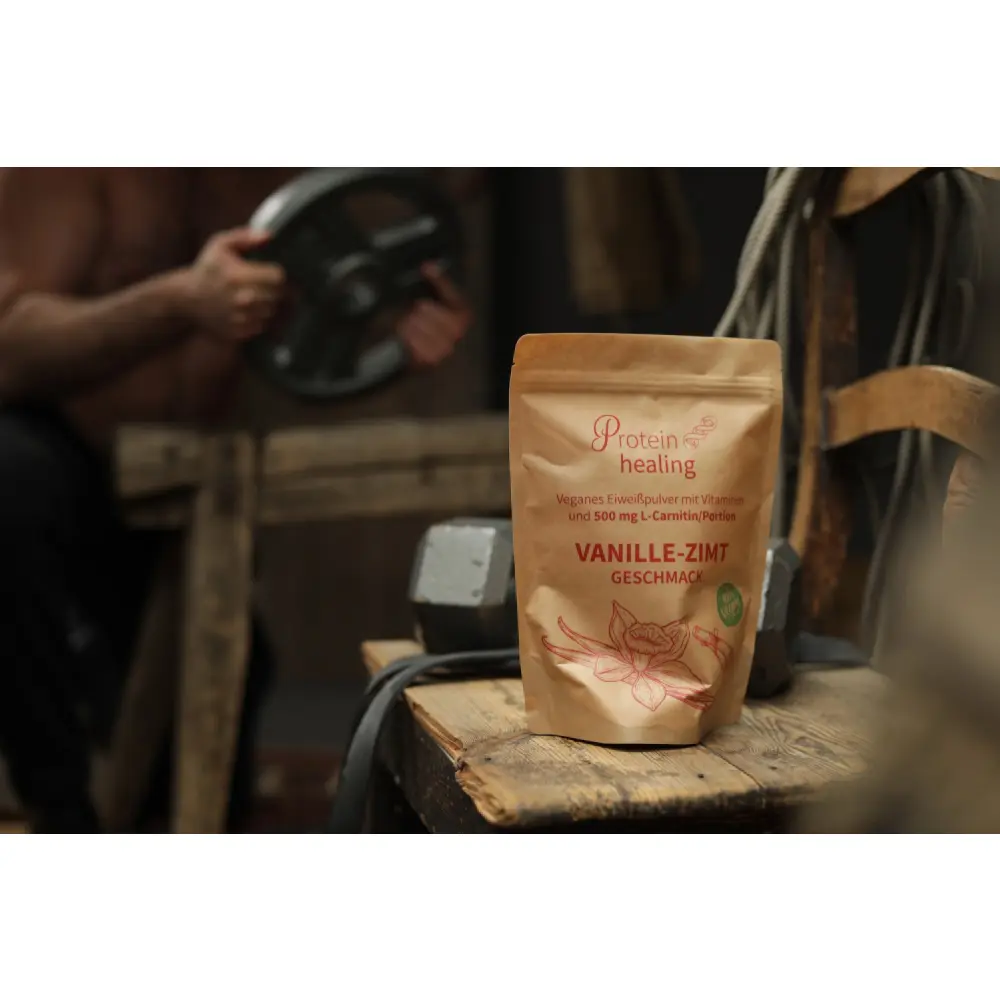 Poudre de protéine végétalienne vanille - cannelle — Pinsky & Sons