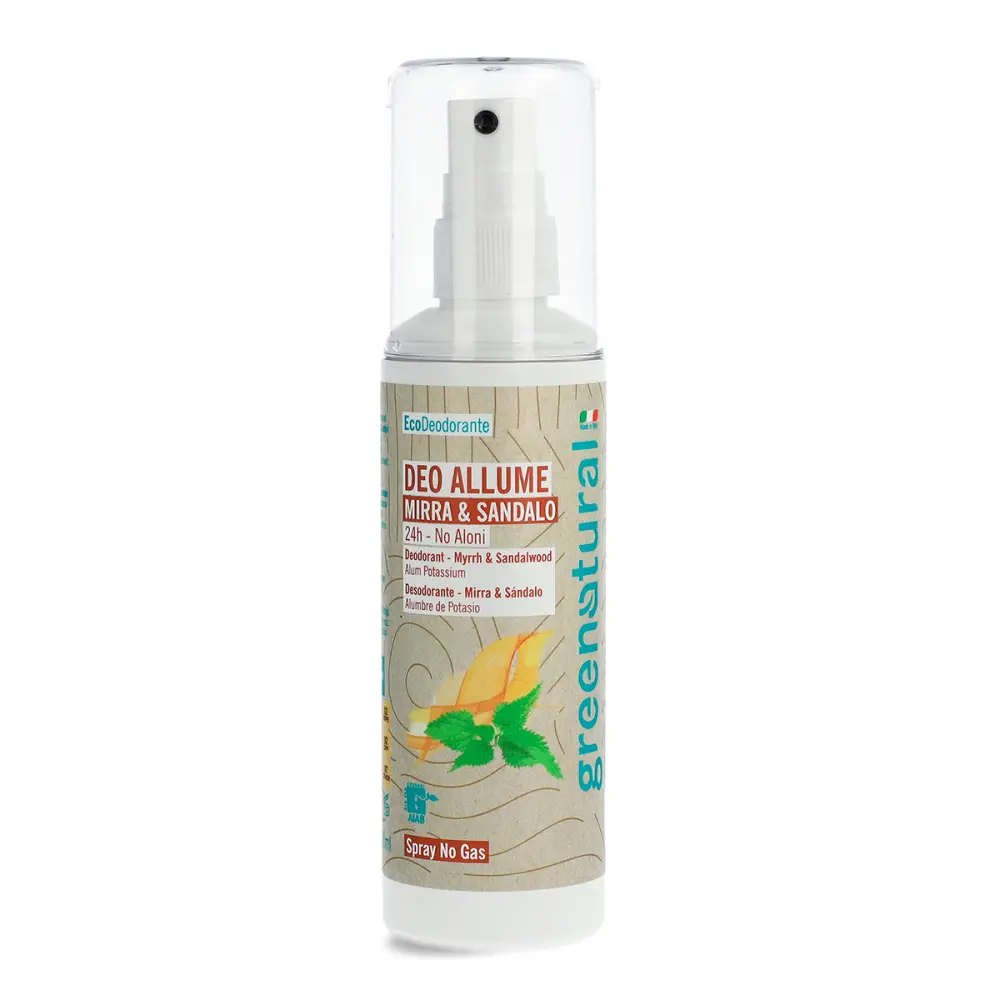Deodorante Spray Mirra & Sandalo — greenatural