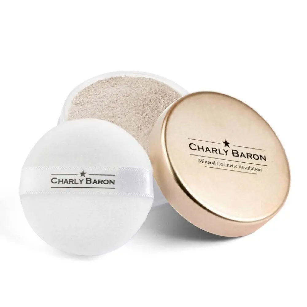 Natural Loose Powder Foundation | Alabaster — Charly Baron - Mineral Cosmetic Revolution