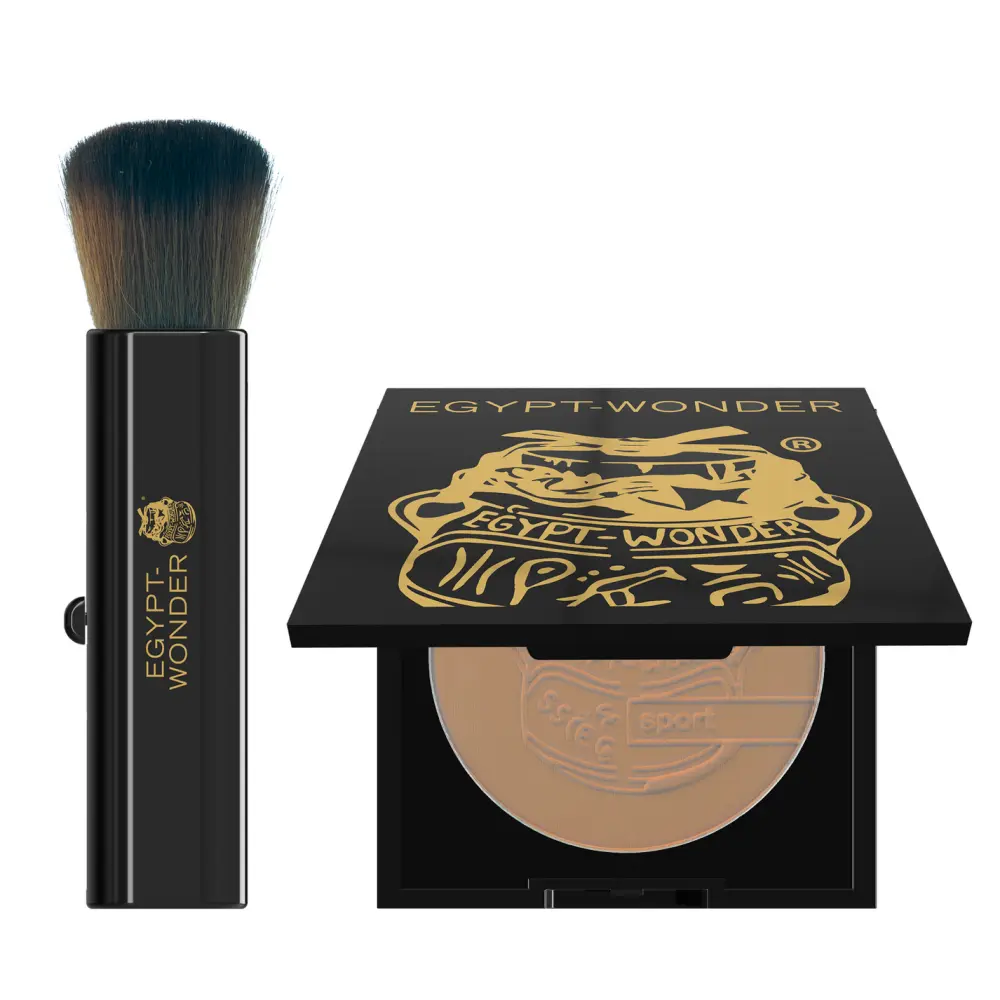 EGYPT-WONDER Mineralpuder matt Compact Set — Tana Cosmetics