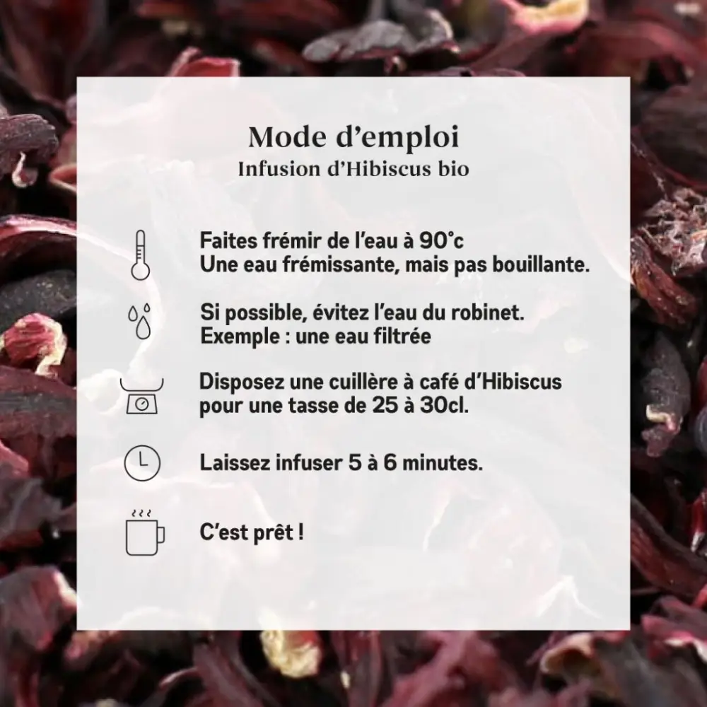 Hibiscus Bio — My Organic Infusion