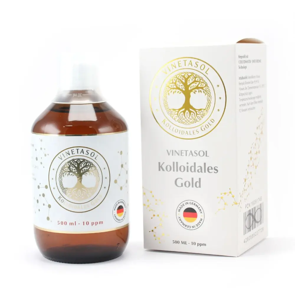 Vinetasol Kolloidales Gold — Nanodis