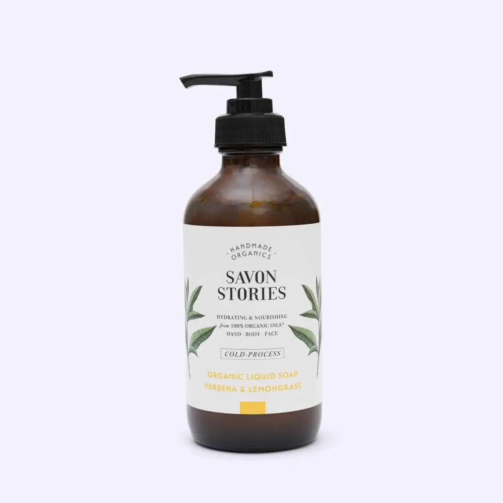 Savon liquide bio Verveine & Citronnelle — Savon Stories