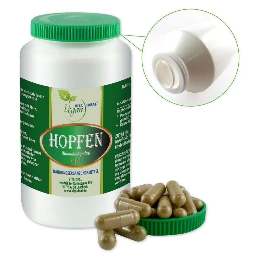 Hopfen Blüten Kapseln — Vita Ideal