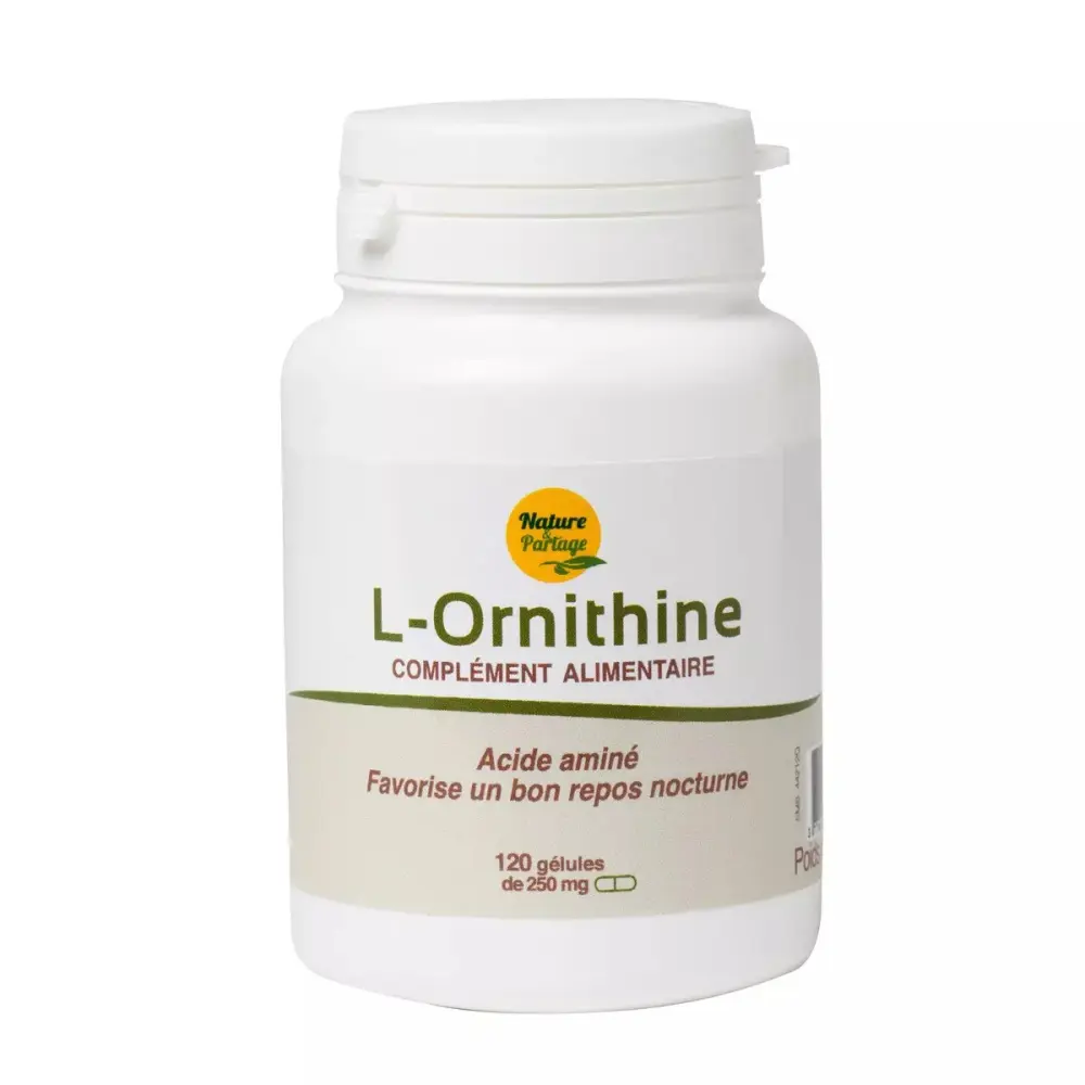 L-Ornithine 250 mg — Nature & Partage