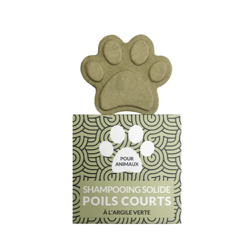 Shampoing solide pour animaux poils courts — Naiomy Pets