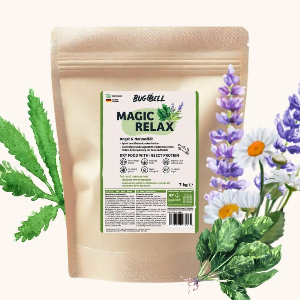 Trockenfutter MagicRelax - Angst & Nervosität — BugBell