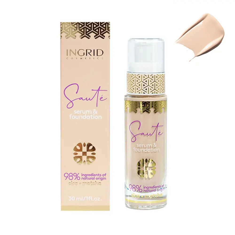Fond de teint Sérum 98% naturel - Ingrid Cosmetic - 02 Fresh Light — SDI Paris