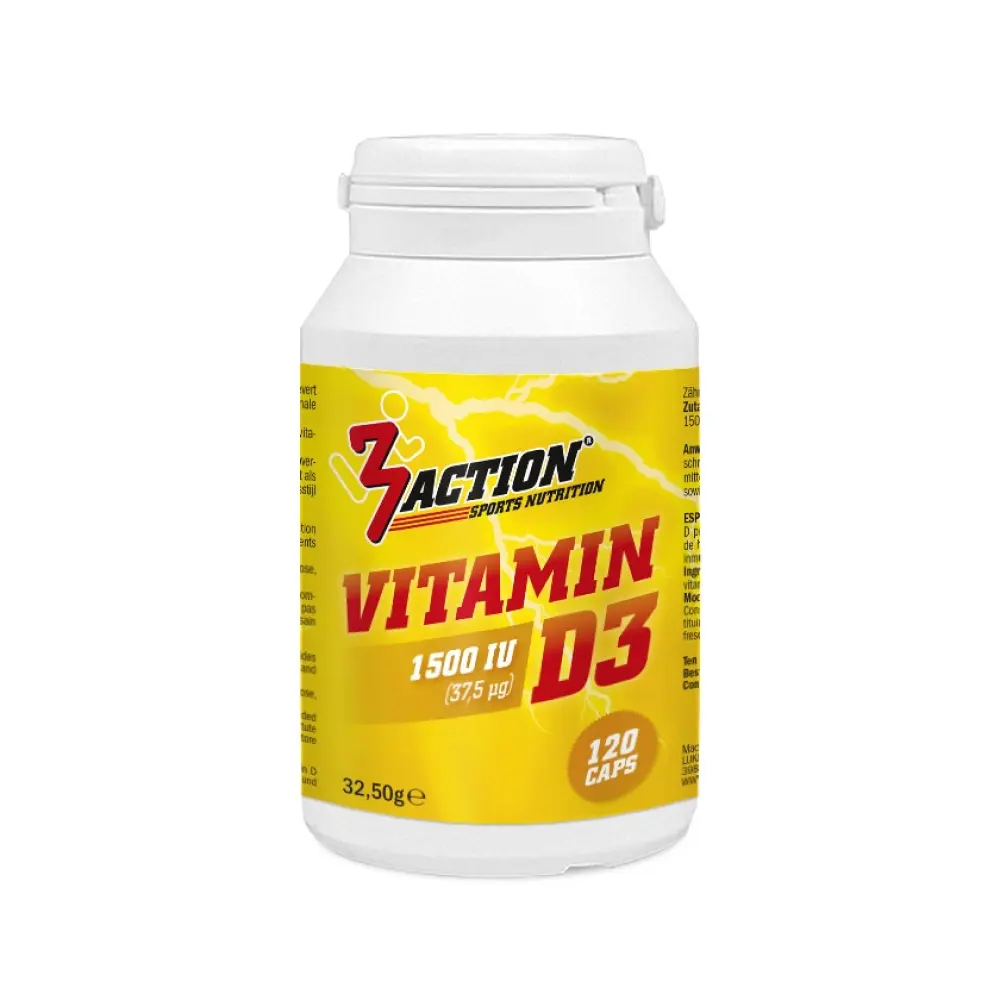 Vitamine D3 — 3 Action Sports Nutrition
