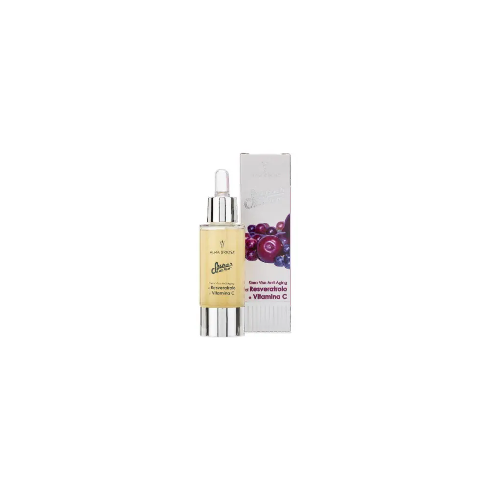 SuperSiero - Siero Viso Anti-Aging al Resveratrolo e Vitamina C — Alma Briosa