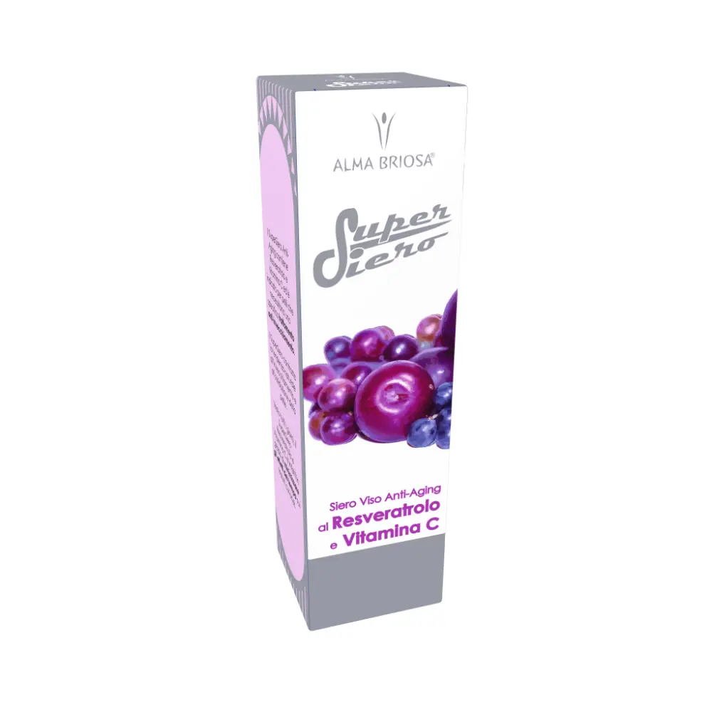 SuperSiero - Siero Viso Anti-Aging al Resveratrolo e Vitamina C — Alma Briosa
