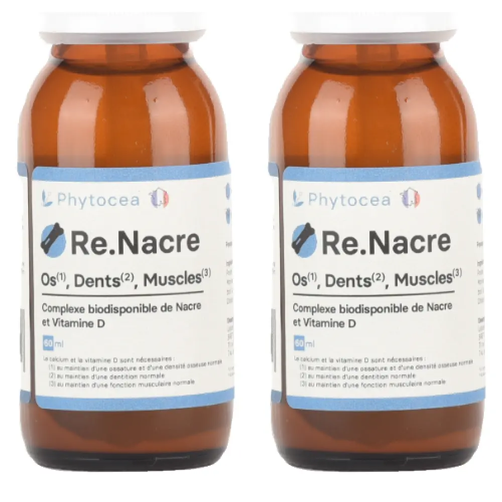Re.Nacre - Vitamine D3 & Nacre naturelle - Lot de 2 — Phytocea