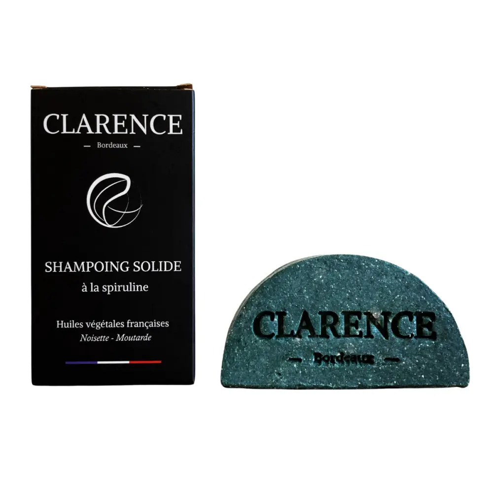 Festes Shampoo mit Spirulina — Clarence Bordeaux