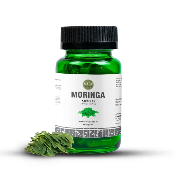 Capsule di Moringa Premium - Super-alimento Vegetale