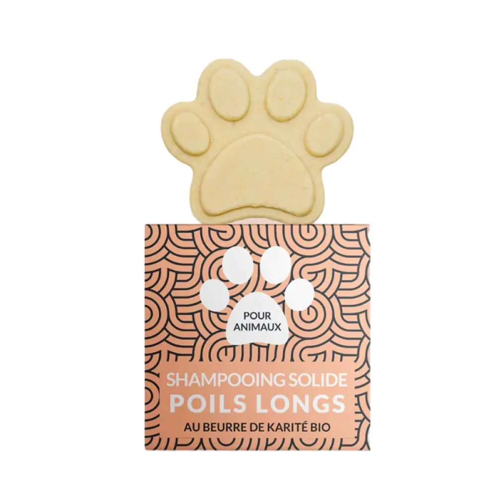 Shampoing solide pour animaux poils longs — Naiomy Pets